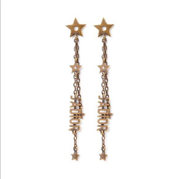Dior J’adior Star Drop Earrings - Picture 1 of 5